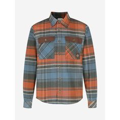 Рубашка CORDILLERO Male Flannel shirt, размер 48, коричневый
