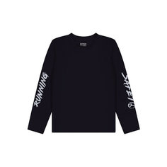 Лонгслив спортивный RUNNING RELIGION Running Safety Longsleeve, размер S, , черный