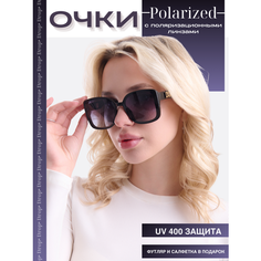 Солнцезащитные очки , черный, фиолетовый Нет бренда
