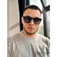 Солнцезащитные очки , черный/синий Нет бренда