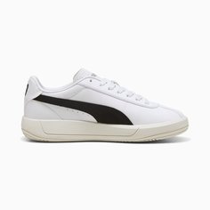 Кеды PUMA Club Klassika SL, размер 6,5 UK, белый/черный