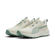Кроссовки PUMA Reflect Lite Trail, размер 5,5 UK, бежевый/зеленый