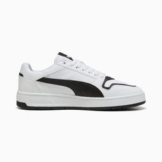 Кеды PUMA Court Classic Street, размер 10 UK, белый/черный