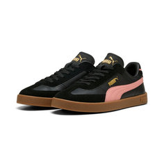 Кеды PUMA Club II Era, размер 4,5 UK, черный/розовый