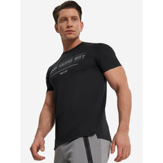 Футболка ATHLEX Slogan Short-Sleeve T-shirt, размер 54, черный