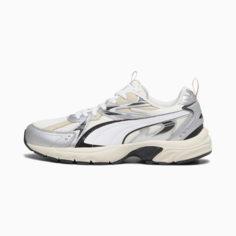 Кроссовки PUMA Milenio tech, размер 4,5 UK, бежевый/серый