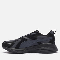 Кроссовки PUMA Hypnotic LS, размер 8 UK, черный/серый