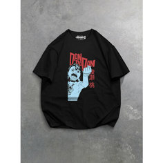 Футболка NAKAMA, размер L-XL, черный