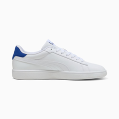 Кеды PUMA Smash 3.0, размер 8 UK, белый/синий