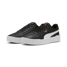 Кеды PUMA Carina 3.0, размер 5 UK, черный/белый