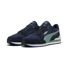 Кроссовки PUMA ST Runner, размер 10,5 UK, синий/зеленый