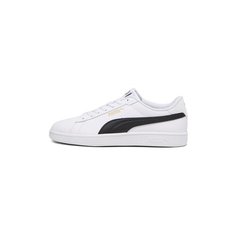 Кеды PUMA Smash 3.0 L Jr, размер 11 UK, белый/черный