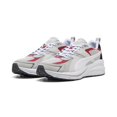 Кроссовки PUMA Hypnotic LS, размер 11 UK, серый/черный/красный