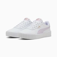 Кеды PUMA Carina 3.0, размер 5 UK, белый/розовый