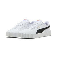 Кеды PUMA Carina 3.0, размер 5 UK, белый/черный