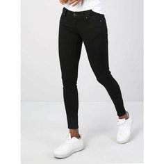Джинсы зауженные COLINS 757 SALLY Super Slim Fit, размер 26-30, черный