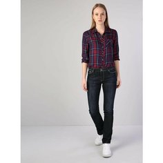 Джинсы зауженные COLINS 703 CARLA Slim Fit, размер 25-30, черный