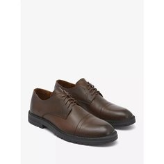 Полуботинки дерби 4x4 Shoes, размер 39, коричневый