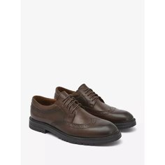 Полуботинки броги 4x4 Shoes, размер 39, коричневый