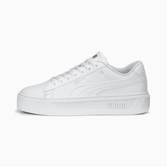 Кеды PUMA Smash Platform v3, размер 7,5 UK, белый