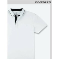 Поло PossRis, размер 44/S, белый