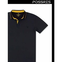 Поло PossRis, размер 50/XL, черный