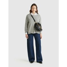 Джинсы широкие UNITED COLORS OF BENETTON, размер 27, cиний