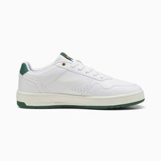 Кеды PUMA Court Classic, размер 12 UK, белый/зеленый