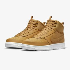 Кроссовки NIKE Court Vision Mid Winter, размер 43.5, бежевый