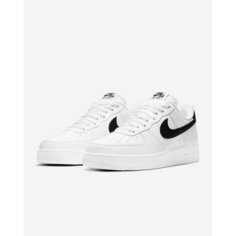 Кроссовки NIKE Air Force 1 07, размер 43.5, белый/черный