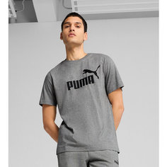 Футболка PUMA Essentials No. 1 Logo, размер XS, серый