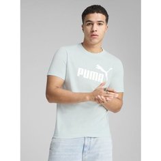 Футболка PUMA ESS No. 1 Logo, размер S, бирюзовый