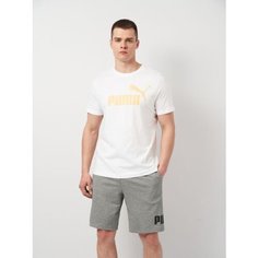 Футболка PUMA ESS No. 1 Logo, размер XS, белый
