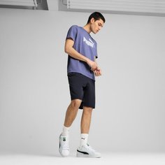 Футболка PUMA Essentials No. 1 Logo Heather, размер M, синий