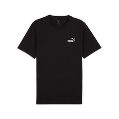 Футболка PUMA Essentials 2 Colour Small No. 1 Logo, размер XXL, черный