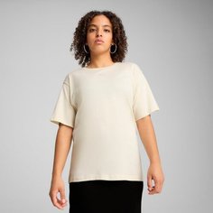 Футболка PUMA ESS Relaxed, размер L, бежевый