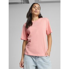 Футболка PUMA ESS Relaxed, размер L, розовый