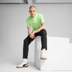 Футболка PUMA Essentials Small No. 1 Logo, размер S, ярко-зеленый