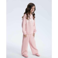 Брюки спортивные Gloria Jeans, размер 6-7л/122, розовый