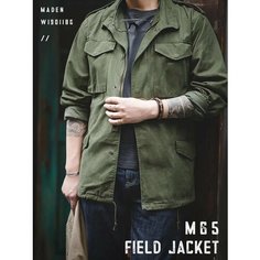 Куртка Maden. Amekaji wear., размер M, зеленый