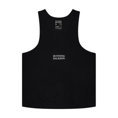 Майка спортивная RUNNING RELIGION Ultra Light Singlet, 1 шт., размер XS, черный