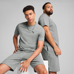 Футболка PUMA Essentials Small Logo, размер L, серый