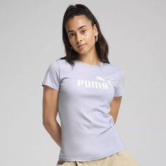 Футболка PUMA ESS No. 1 Logo, размер XL, голубой