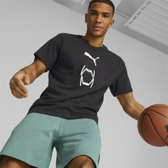 Футболка спортивная PUMA Franchise Core, размер M, черный