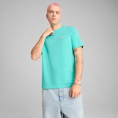 Футболка PUMA Essentials Small No. 1 Logo, размер L, бирюзовый