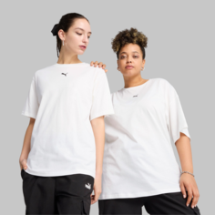 Футболка PUMA ESS Relaxed, размер M, белый