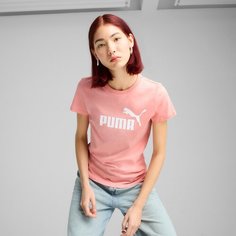 Футболка PUMA ESS No. 1 Logo, размер XL, розовый