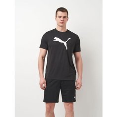 Футболка PUMA Ess Poly, размер L, черный