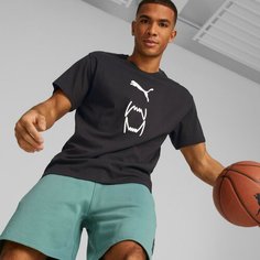 Футболка спортивная PUMA Franchise Core, размер XL, черный