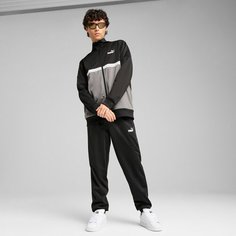Костюм спортивный PUMA Poly Colorblock Suit, размер L, черный